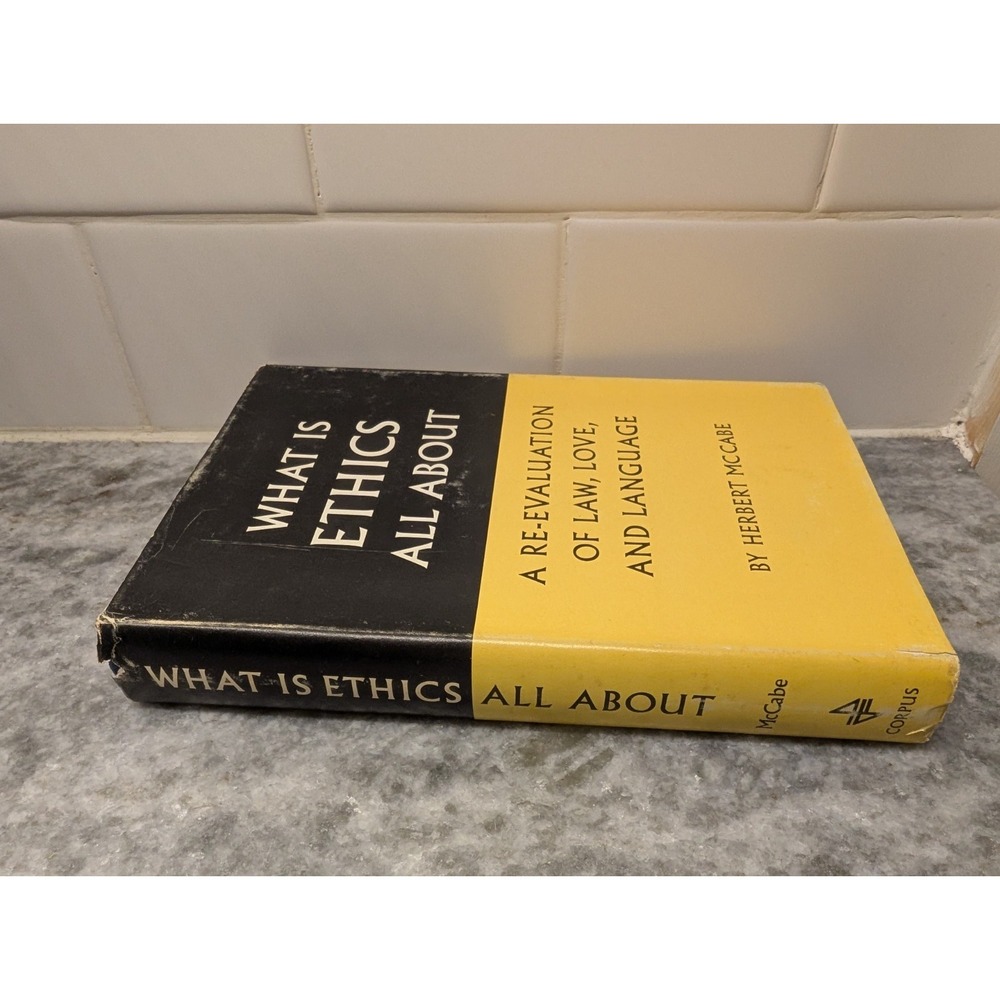 What‎ is Ethics All About by Herbert McCabe - vintage 1st edition 1969